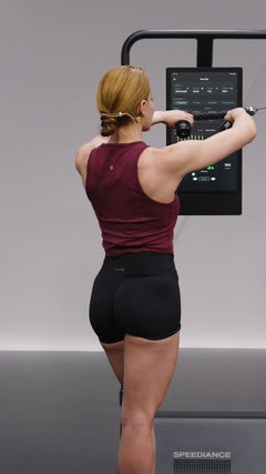 Face pull con cuerda